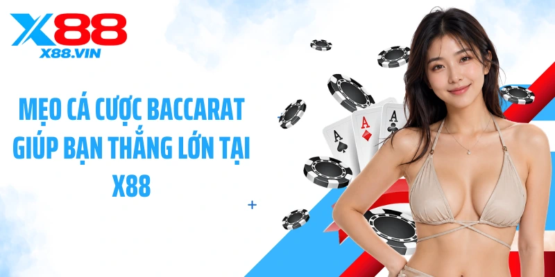 Mẹo cá cược baccarat giúp bạn thắng lớn tại X88